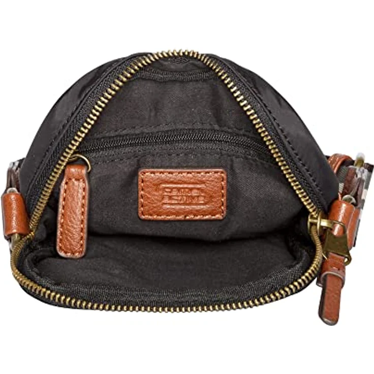 camel active Bari Handytasche, schwarz, 100% Nylon, Größe 14 cm x 2.5 cm x 20 cm – Bild 4
