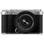 Fujifilm X-M5 + XC15-45mm Kit Silber, Leichte und kompakte Systemkamera