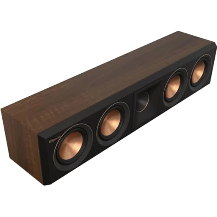 Klipsch Reference Premiere RP-404C II Mittelkanal-Lautsprecher aus Walnussholz mit Tractrix-Horn und LTS Titanhochtöner – Bild 1