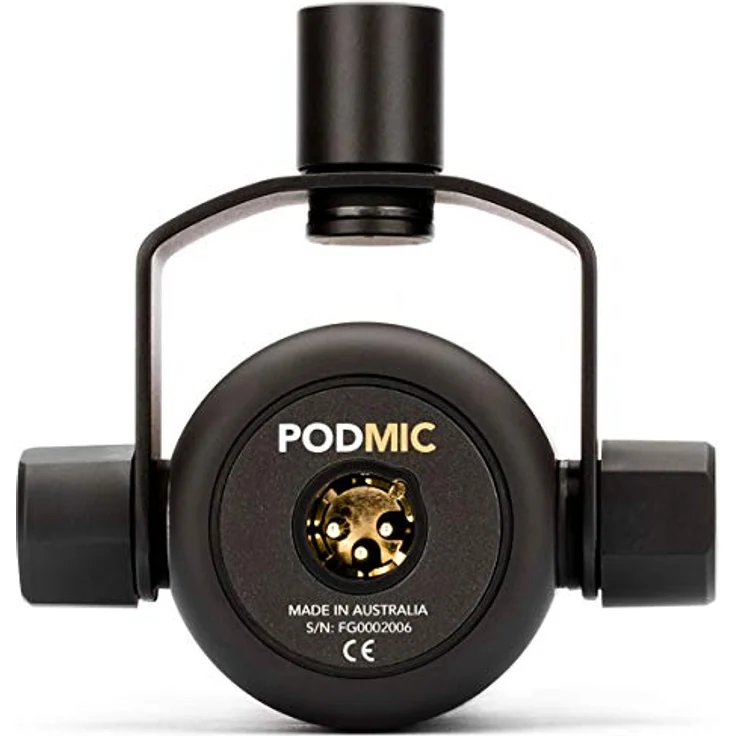 Rode Podmic professionelles Podcast-Mikrofon + keepdrum MS138 Mikrofonarm Tisch-Stativ – Bild 5