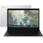 Samsung GALAXY CHROMEBOOK GO 14 Zoll 1920X1080 PIXEL INTEL CELERON N4500 4GB LPDDR4X 64GB EMMC GOOGLE CHROME GRAY - Ideal für kreatives Lernen, Wi-Fi-zertifizierte Konnektivität, bis zu 12 Stunden Akkulaufzeit