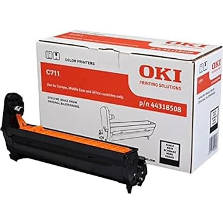 OKI 44318508, Original Druckertrommel für zuverlässige Druckqualität, 1 Stück – Bild 1