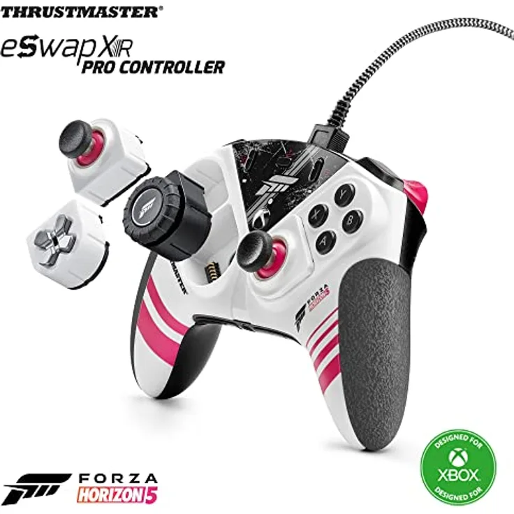 Thrustmaster ESWAP XR PRO CONTROLLER FORZA HORIZON 5 EDITION, Kabelgebundenes Modulares Gamepad, Racing Wheel Module, Offizielles FORZA HORIZON 5/Xbox Series X|S, Präzise Ministicks, Tastschalter