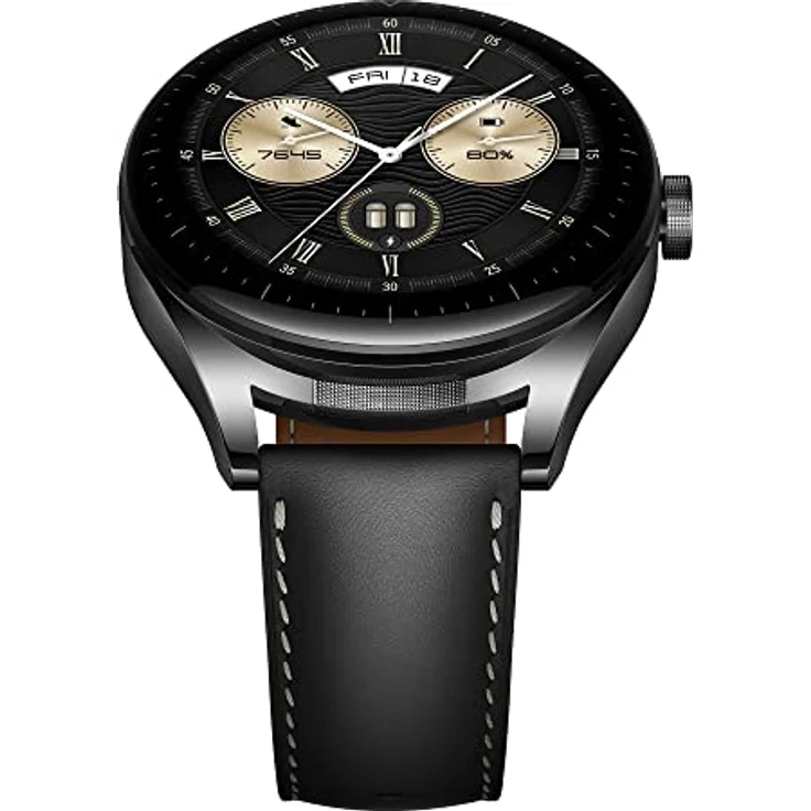 HUAWEI Watch Buds Smartwatch Uhr, Ohrhörer und Uhr in einem, AI Rauschunterdrückung Klingeln, leichte Ohrhörer, fortschrittliches Design, Android und iOS kompatibel, schwarz – Bild 3