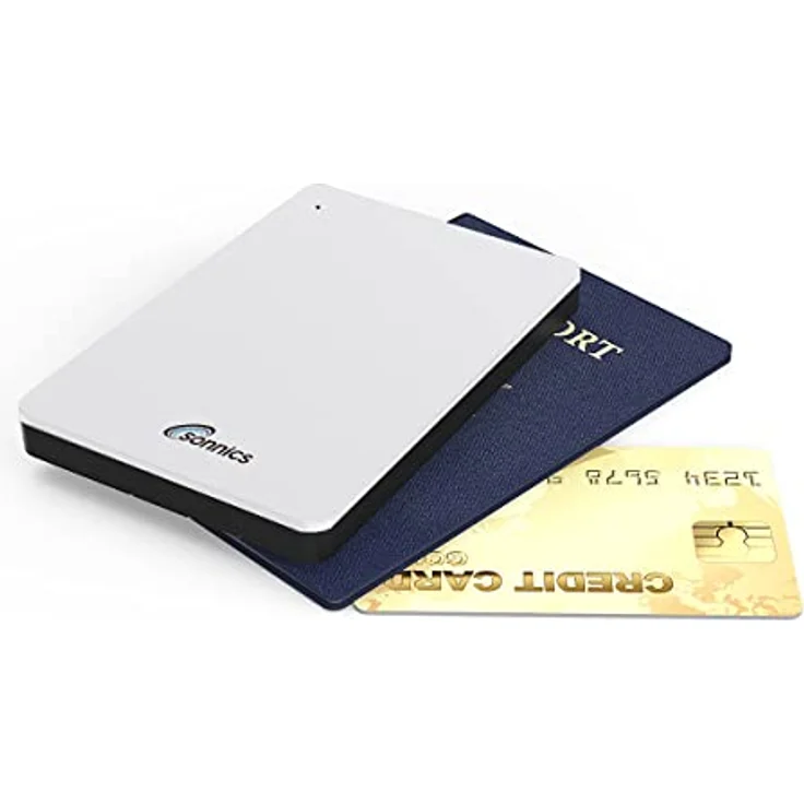 Sonnics 1TB Weiß Externe tragbare Festplatte Typ C USB 3.1 kompatibel mit Windows-PC, Mac, Smart TV, Xbox One/Series X und PS4/PS5 – Bild 3