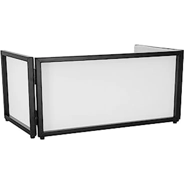 OMNITRONIC MD-2 DJ Booth Cover inkl. Tasche | Faltbarer Sichtschutz für DJ-Tische