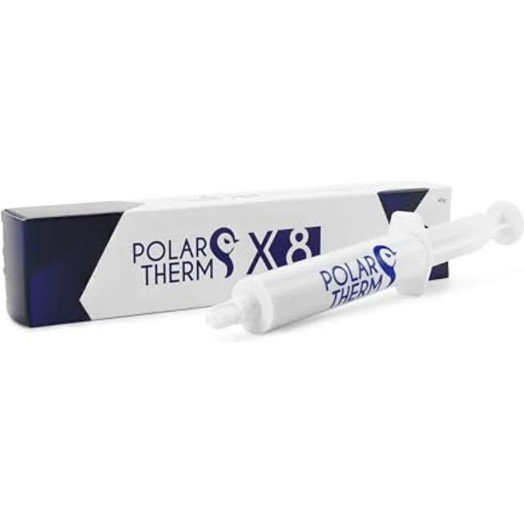 Polartherm X-8 Wärmeleitpaste für CPU & GPU, 40 Gramm, mit Auftragshilfe, hohe Wärmeleitfähigkeit, lange Haltbarkeit, sichere Anwendung, nicht leitend, von Polartherm – Bild 3