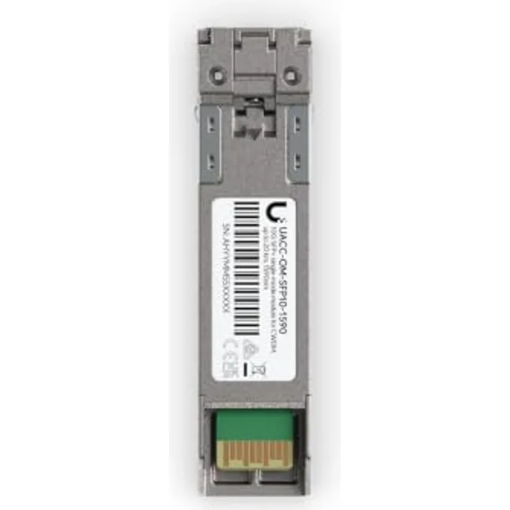 Ubiquiti SFP+ Transceiver für CWDM, optisches Modul mit 10 Gbit/s und 20 km Reichweite, Grau