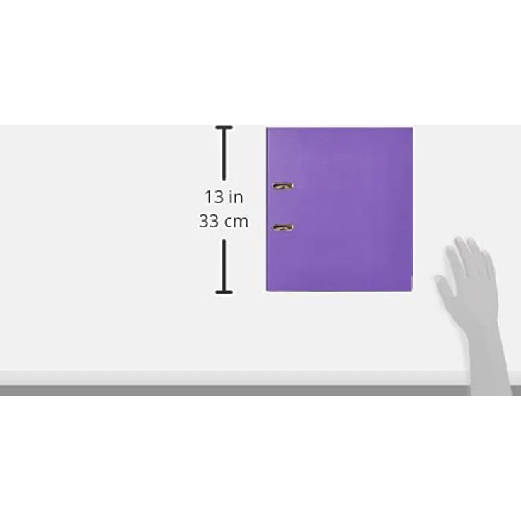 Herlitz Aktenordner maX.file »protect plus« mit Griffloch und Kantenschutz, breit, DIN A4, 8 cm Rückenbreite, Polypropylen, blau – Bild 6