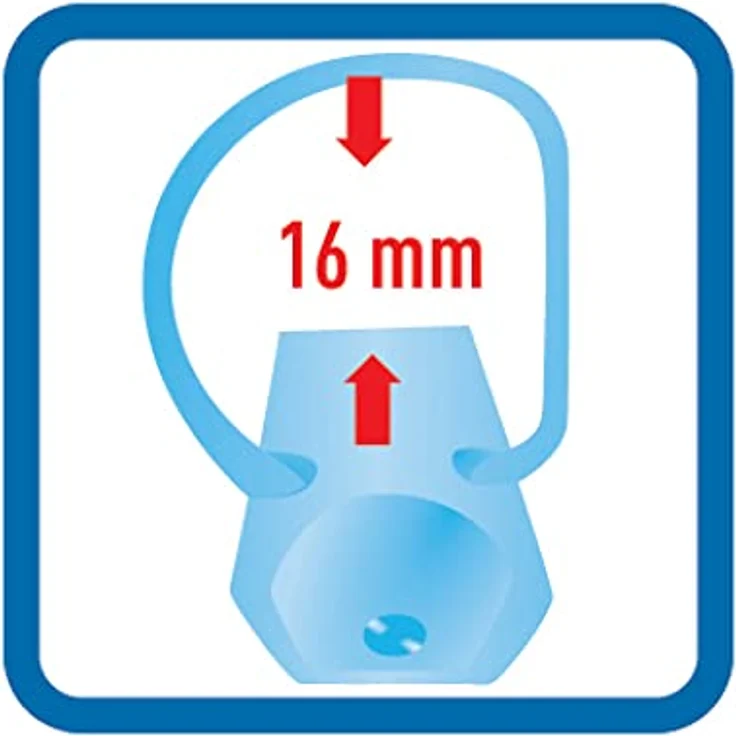 Herlitz Aktenordner Herlitz Ringbuch/PP/DIN A4/16mm Füllhöhe/opak blau – Bild 9