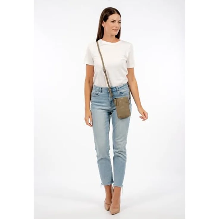 Suri Frey Ivy Handytasche, 15 cm x 3 cm x 19 cm, 100% Polyester, oliv – Bild 2