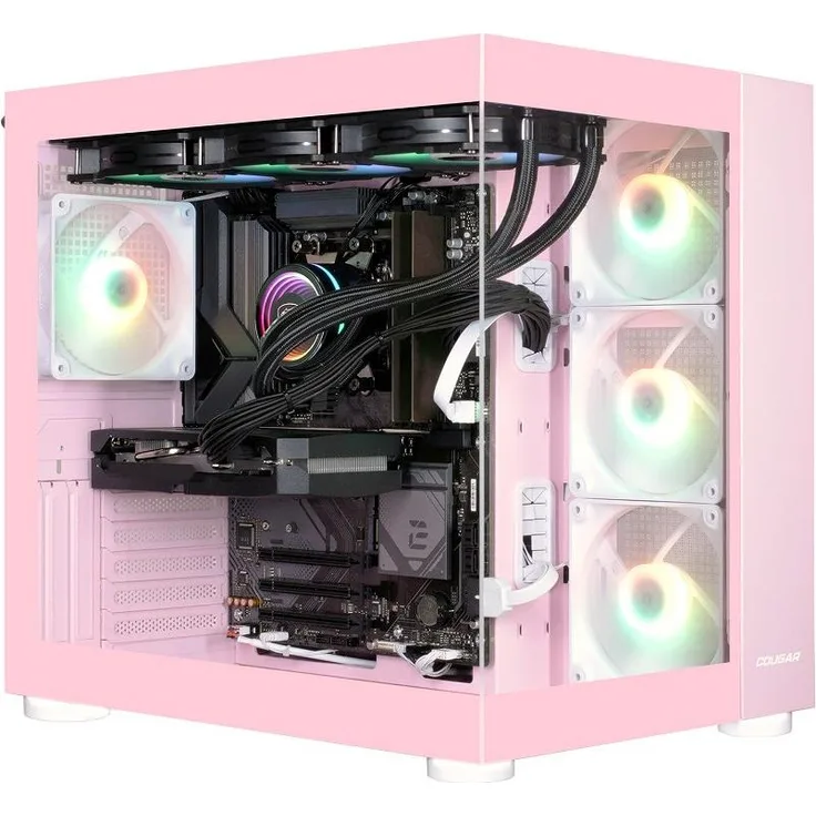 Hyrican COUGAR FV150 PK 8052, Gaming-PC mit Intel Core Ultra 5, 32GB DDR5, 1TB SSD, RTX 5070, Wasserkühlung mit RGB-Beleuchtung