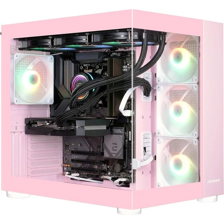 Hyrican COUGAR FV150 PK 8052, Gaming-PC mit Intel Core Ultra 5, 32GB DDR5, 1TB SSD, RTX 5070, Wasserkühlung mit RGB-Beleuchtung