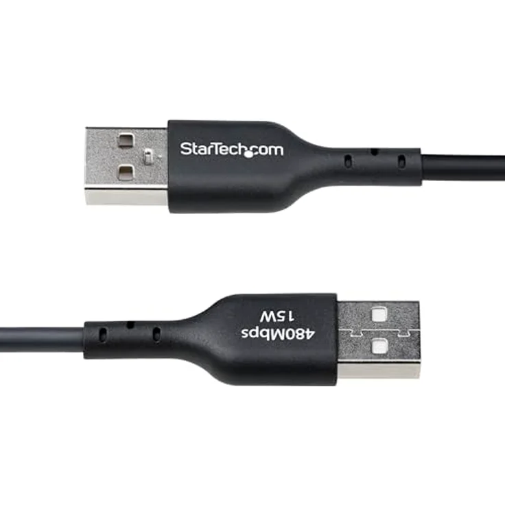 StarTech.com 2m USB-A auf USB-C Ladekabel, 3A Schnellladung, USB 2.0, Schwarz – Bild 4