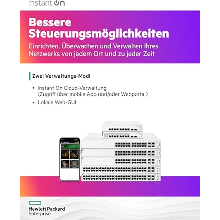 Aruba IOn 1930, 52 Ports Netzwerk Switch für kleine und wachsende Unternehmen, Weiss – Bild 4