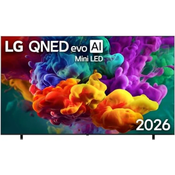 LG 100QNED87B6, 100 Zoll QNED Smart-TV mit 4K Auflösung, AI-Prozessor und WLAN, Schwarz – Bild 1