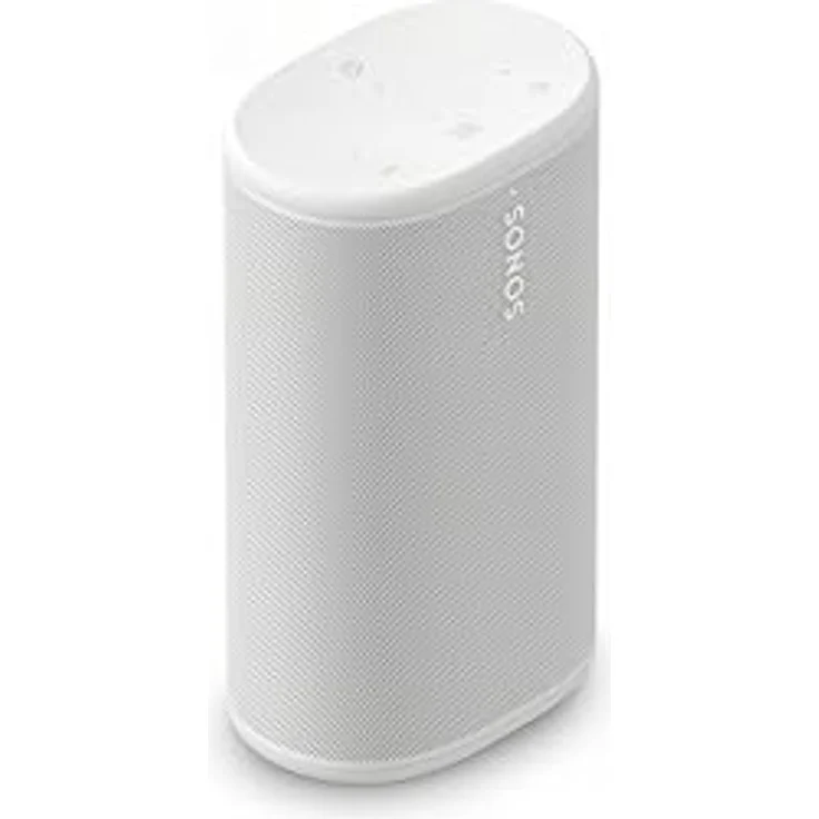 Sonos Play, Bluetooth-Lautsprecher mit kraftvollem Stereo Sound, 24 Stunden Akkulaufzeit, wasserdicht und tragbar, weiß – Bild 1
