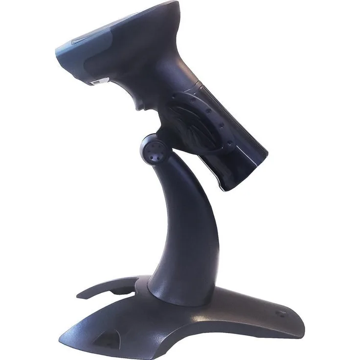 10POS TPV LECTOR COD. BAR. IS-300UN, tragbarer Barcode-Scanner für 1D- und 2D-Barcodes, kabelgebunden & kabellos, Schwarz