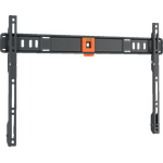 VOGEL'S TVM 1609, Flache TV Wandhalterung für Fernseher bis 100 Zoll, max. 75 kg, Schwarz, mit SoftLock™ System und minimalem Wandabstand von 2,2 cm