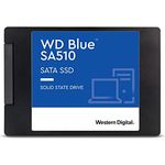 WD Blue SA510 SATA SSD 1 TB 2,5 Zoll (Lesen bis 560 MB/s, Schreiben bis 520 MB/s, Upgrade für PC/Laptop, dreimonatiges Probeabo von Dropbox Professional, Western Digital SSD Dashboard)