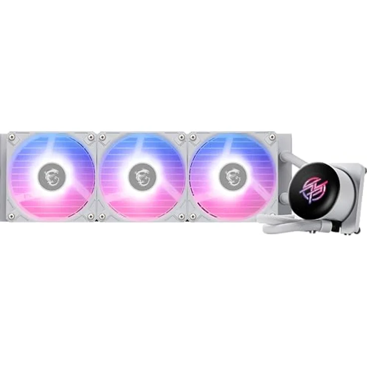 MSI MPG CoreLiquid P13 360 White, CPU Wasserkühler mit RGB-Beleuchtung, Weiss – Bild 3