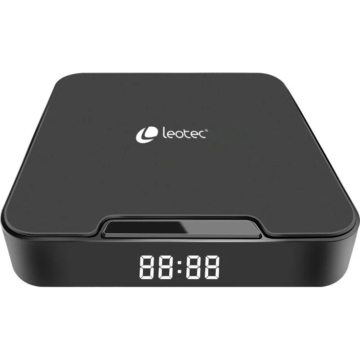 Leotec REPRODUCTOR ANDROID 11 TV BOX 4K SHOW2, Quad-Core S905W2, 4 GB RAM, 32 GB Speicher, Streaming Box, Schwarz