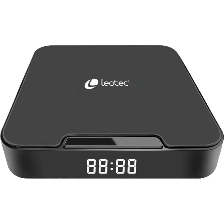 Leotec REPRODUCTOR ANDROID 11 TV BOX 4K SHOW2, Quad-Core S905W2, 4 GB RAM, 32 GB Speicher, Streaming Box, Schwarz
