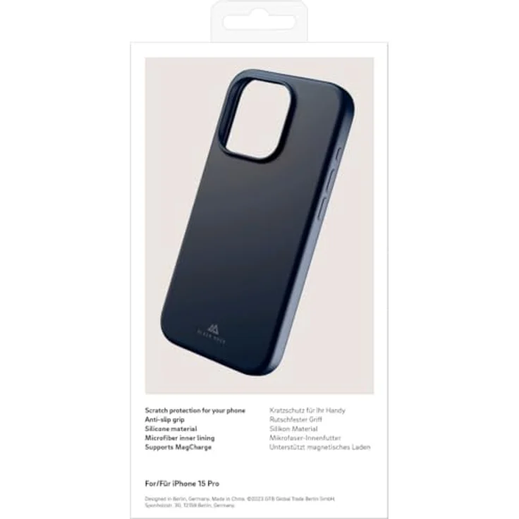 Black Rock Mag Urban Case Cover Apple iPhone 15 Pro Mitternacht MagSafe kompatibel, Stoßfest – Bild 4