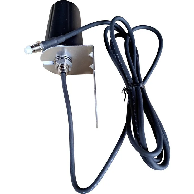 Wittenberg Antennen WB 216 FME LTE Rundstrahlantenne, 5G/4G/3G/2G mit 2 m Kabel und 4dBi Gewinn für Wand- und Mastbefestigung