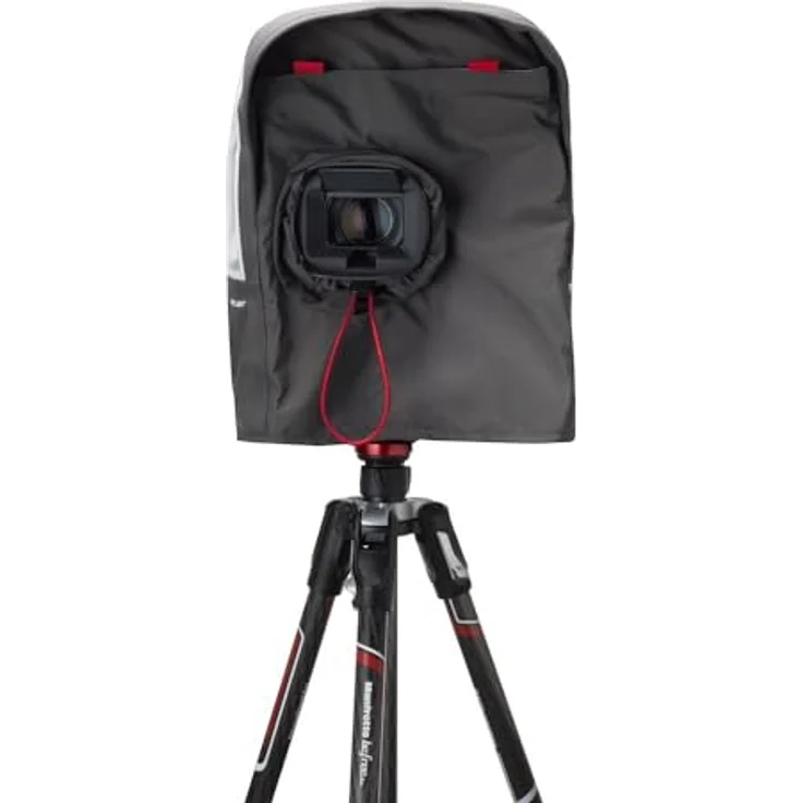 Manfrotto Pro Light Cineshield S/M Videokamera Regenschutz für kleine bis mittlere Camcorder (MB PL-CS-SM) - Wetterfestes Regenschutz-Set für Kamerazubehör – Bild 2