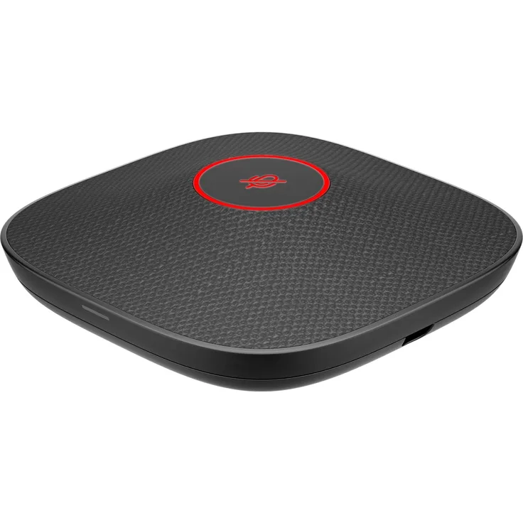 Poly HP Studio A2 Black Table, Konferenzkamera mit integriertem Mikrofon, optimiert für Skype