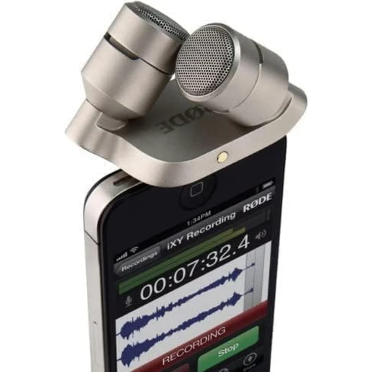 Rode iXY Stereo Mikrophone 24-96 Studio Qualität für iPhone, iPad und iPhone – Bild 6