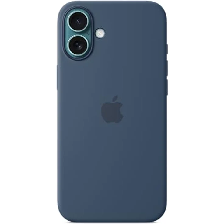 Apple iPhone 16 Plus Silikon Case mit MagSafe – Denim – Bild 2
