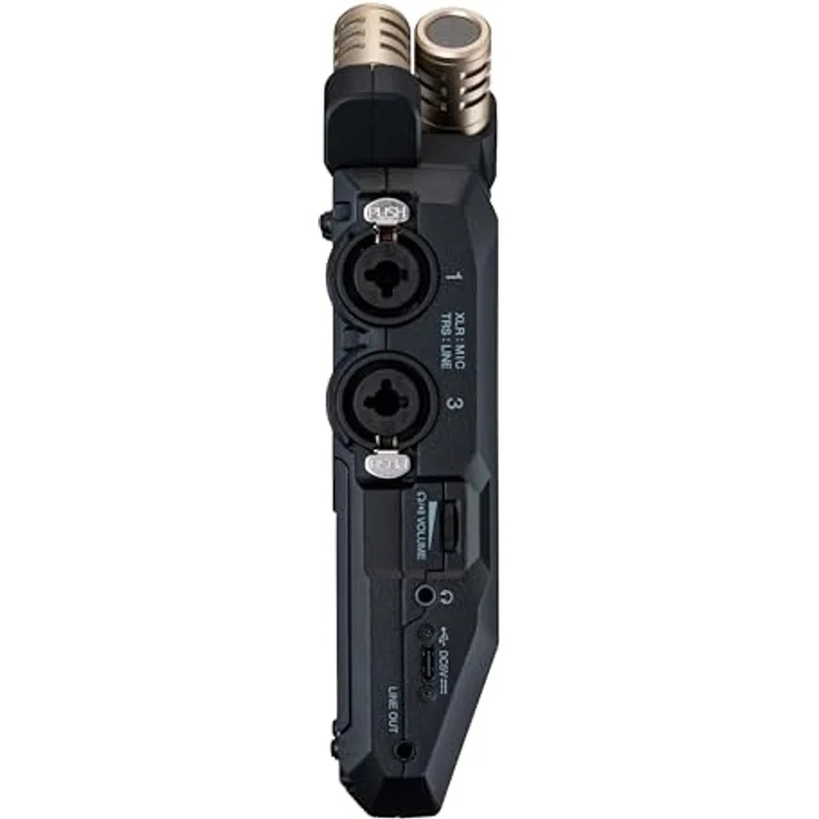 Zoom H6essential, Mobiler 6-Spur Audio-Recorder mit 32-Bit-Float-Aufnahme, X/Y-Mikrofon und USB-C Interface – Bild 5