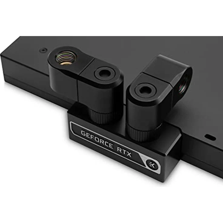 EK EKWB Quantum Torque Double Rotary Offset 28 Fitting, drehbarer 28-mm-Versatzadapter mit Außengewinde und Innengewinde, schwarz – Bild 5