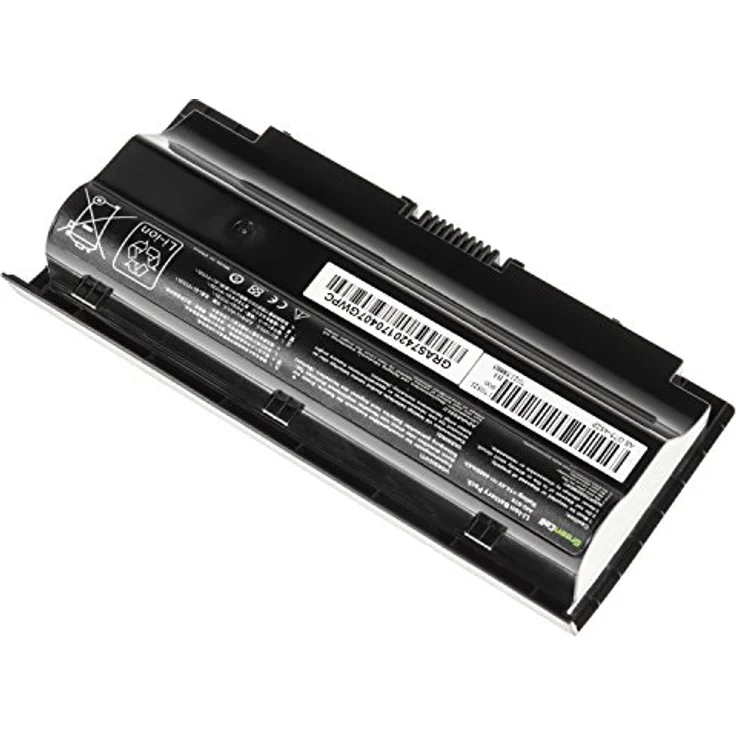 Green Cell Laptop-Batterie, Lithium-Ionen 4400 mAh, 8 Zellen, Schwarz, kompatibel mit ASUS G75VW/G75VX – Bild 5