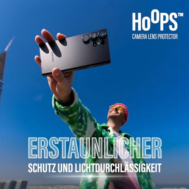 Panzer Glass PanzerGlass™ Hoops Kamera Schutz für Samsung Galaxy A35 - Stilvoller Schutz, Einfache Installation, Kristallklar – Bild 4