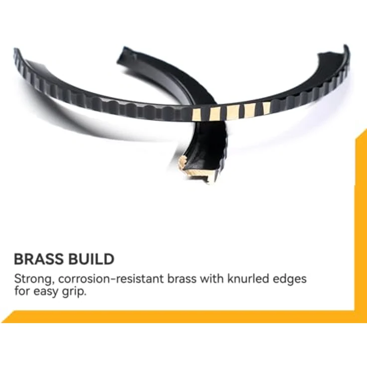 Nisi Brass 46 mm Objektivfilter, silber, mit Antireflex-Filzbehandlung und gerändelten Seiten – Bild 3