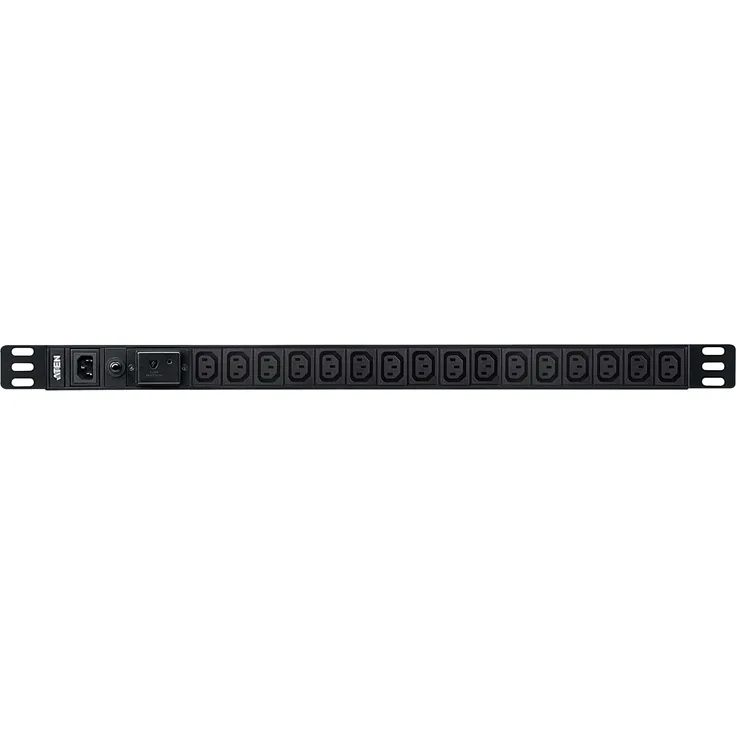Aten PE0116SG 16-Port PDU Steckdosenleiste mit Überspannungsschutz, 3 m, schwarz