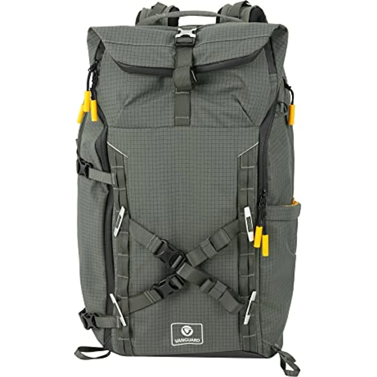 Vanguard Veo Active Birder 56 kg, Fotorucksack mit 47 l Volumen, robuste Nylonkonstruktion, Regenschutz, ergonomische Tragegurte, grün – Bild 4