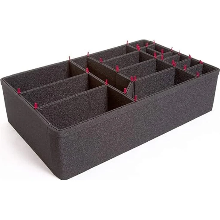 Peli 1650 TrekPak Trennwandset, Original Zubehör für Peli Protector Case, kompatibel mit Peli 1650 Koffer, Farbe: Schwarz – Bild 4