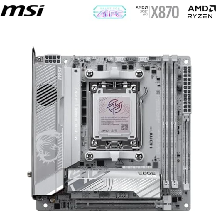 MSI MPG X870I Edge TI EVO WiFi, Mini-ITX Mainboard mit Wi-Fi und optimierter Kühlung – Bild 2