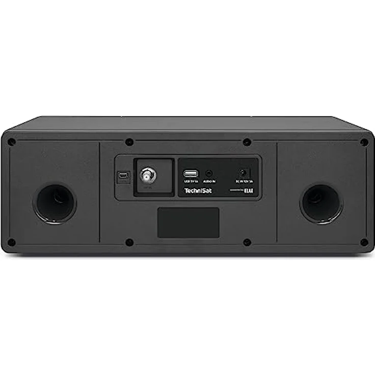 TechniSat DIGITRADIO 4 IR - Stereo Internetradio (DAB+, UKW, Bluetooth-Audiostreaming, Kopfhöreranschluss, AUX-Eingang, Wecktimer, TFT Display, 20 Watt RMS, Elac Lautsprecher, Made in Germany) schwarz – Bild 2