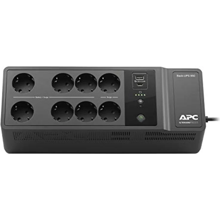 APC Back-Ups es - BE850G2-GR - Unterbrechungsfreie Stromversorgung 850VA (8 Schuko Ausgänge, Überspannungsschutz) – Bild 2