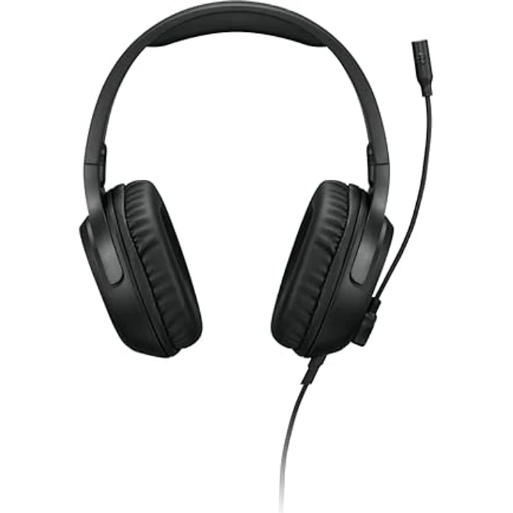Lenovo H110 Gaming Headset (P), kabelgebundenes Gaming-Headset mit 50-mm-Treibern und omnidirektionalem Mikrofon, Schwarz – Bild 9