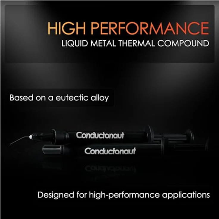 Thermal Grizzly Conductonaut Flüssigmetall-Wärmeleitpaste - 1 Gramm – Bild 4