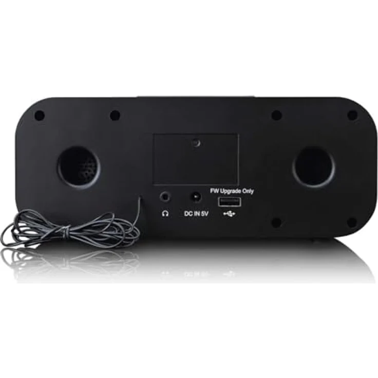 Lenco DIR-121 Stereo-Internetradio, DAB+, FM, Bluetooth® 5.3, 2,4" TFT-Farbdisplay, 2 x 3W RMS, WLAN, Wecker, Sleep Timer – Bild 3