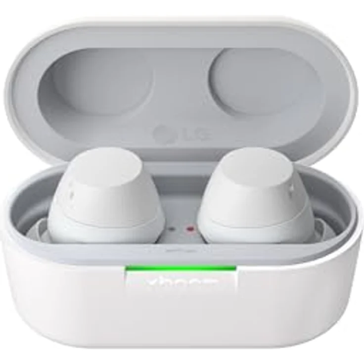 LG xboom Buds Plus, Wireless In-Ear-Kopfhörer mit Active Noise Cancelling, Freisprechfunktion, UV-Reinigung, Schwarz – Bild 8