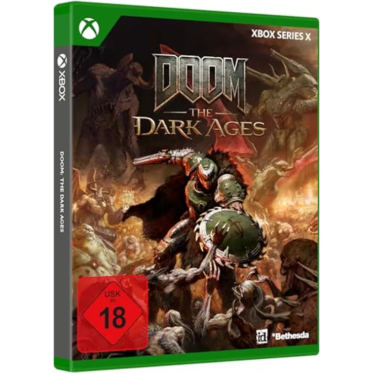 Xbox DOOM: The Dark Ages - Standard Edition | Xbox Series X, Einzelspieler-Actionspiel im Dark-Fantasy-Setting mit anpassbarem Schwierigkeitsgrad und zahlreichen Waffen