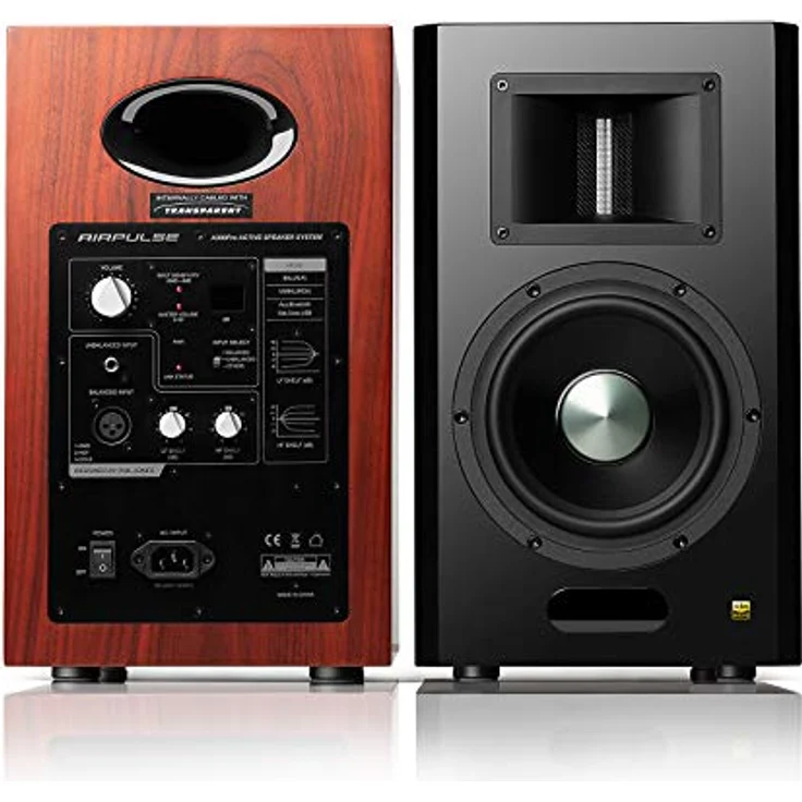 EDIFIER AIRPULSE A300 PRO - Duale aktive Studiomonitore (260W) mit Bluetooth 5.0 (aptX HD), hochwertigste Klangqualität und vielseitige Anschlussmöglichkeiten, inkl. Fernbedienung – Bild 4